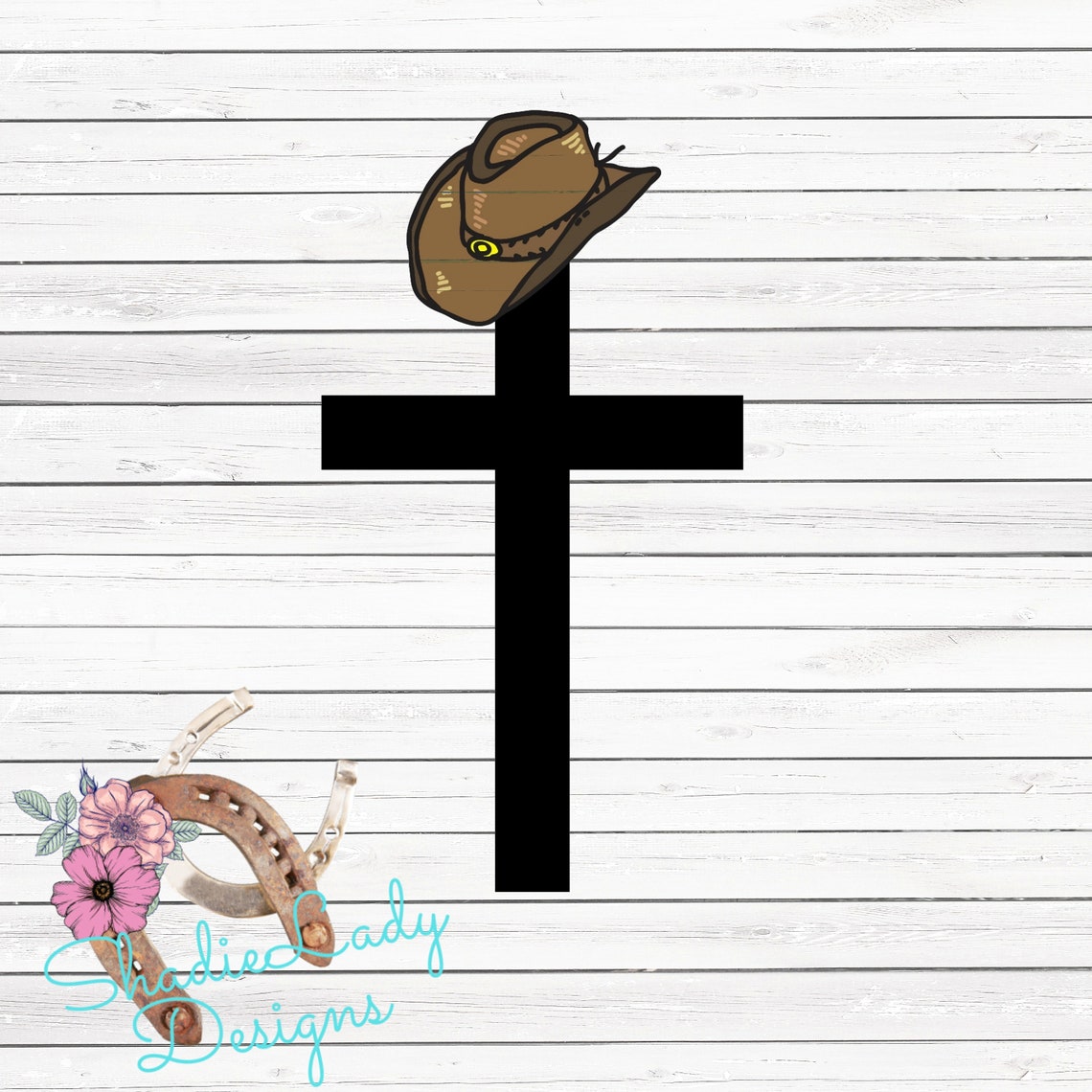 SVG File Digital Download Cowboy Cross Cowboy Cross SVG Etsy