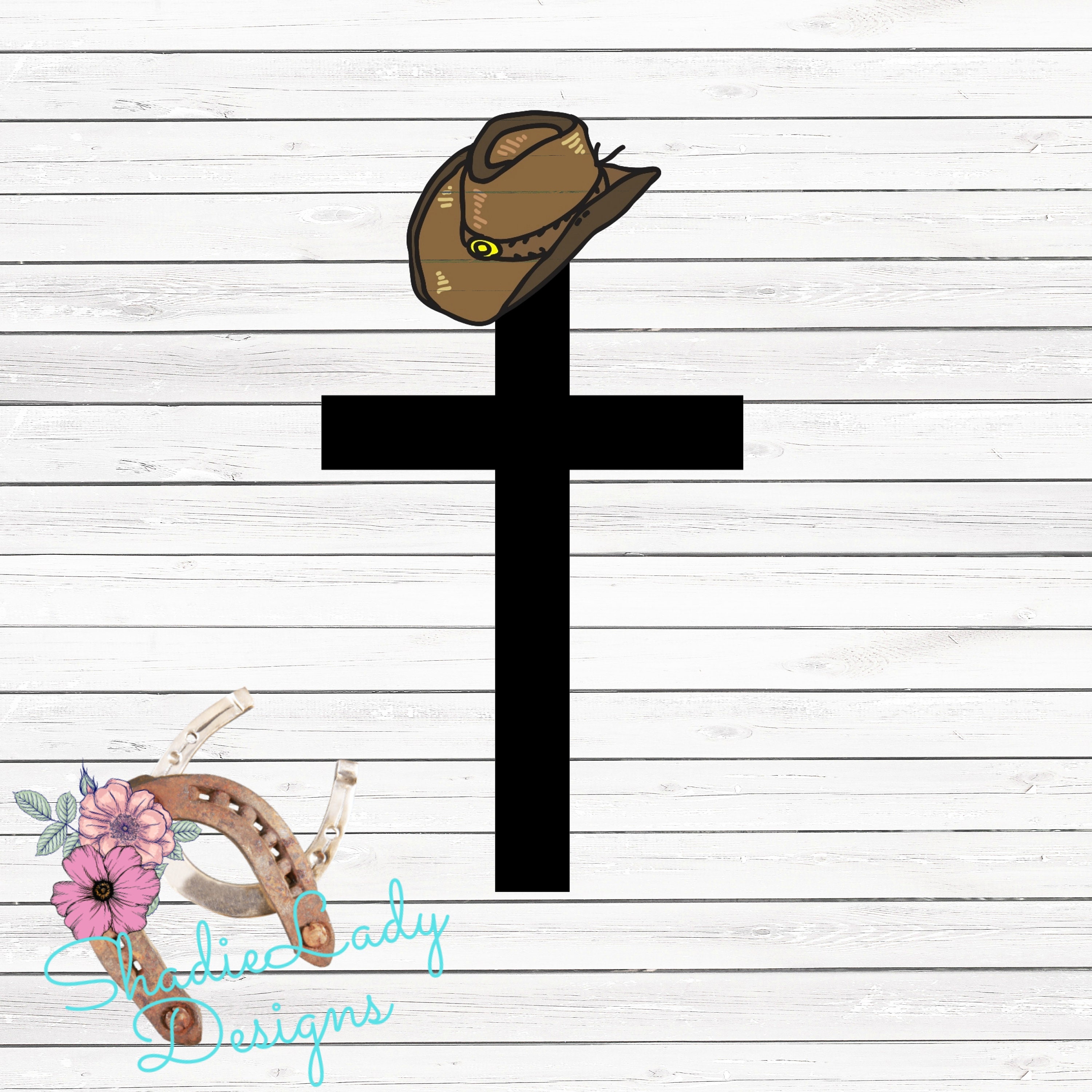 Fichier SVG Téléchargement numérique Cowboy Cross Cowboy Etsy
