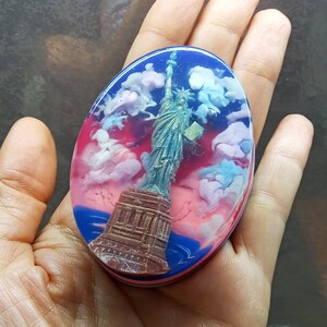 The Statue of Liberty Soap, Souvenir 3D Soap, Independence Day Gift, Organic Soap, Natural Soap, Handcrafted Soap, Guest Favors, Party Favor