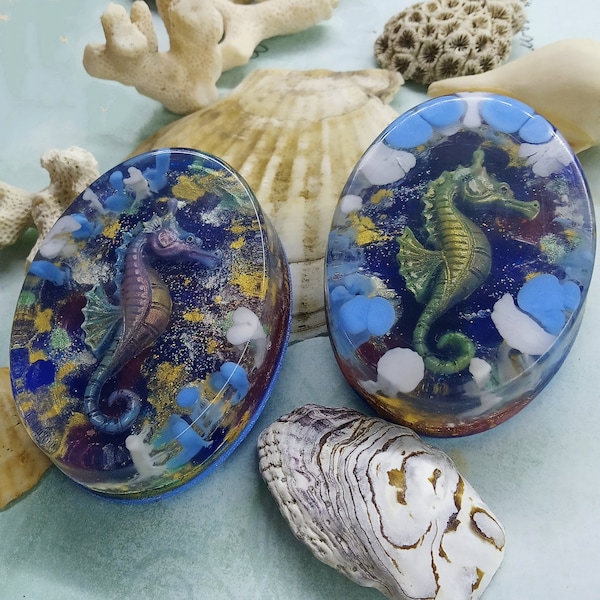 3D Sea Horse Handmade Soaps, Souvenir Soap, Luxury Soap, Natural Soap, Organic Soap Bar, Gift for Guest Favors, Baby Shower Favors