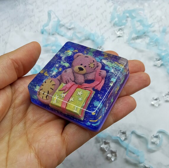 Teddy Bear Soap 3D Teddy Bear Soap Handmade Soap Natural Soap