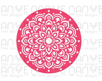 Mandala Dxf, Mandala, SVG, Yoga SVG, Mandala Cut File, Spiritual, Sacred Symbols, Laser Cut Wall Art, Boho SVG, Mandala, Geometric Design