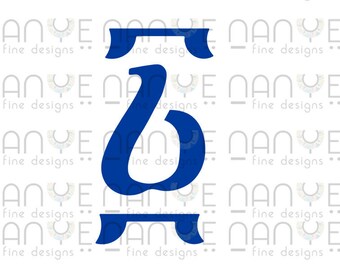 Number One SVG, DXF File For CNC, Laser Cut File
