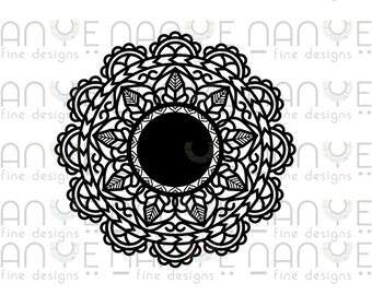 Mandala Dxf, Mandala, SVG, Yoga SVG, Mandala Cut File, Spiritual, Sacred Symbols, Laser Cut Wall Art, Boho SVG, Mandala, Geometric Design