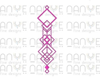 Modern Macrame Svg, DXF File For CNC, Laser Cut File