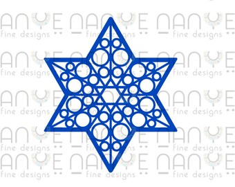 Star of David Svg, Hebrew Svg, Jewish Svg, CNC