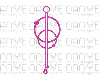 Modern Macrame Svg, DXF File For CNC, Laser Cut File