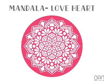 Mandala Dxf, Mandala, SVG, Yoga SVG, Mandala Cut File, Spiritual, Sacred Symbols, Laser Cut Wall Art, Boho SVG, Mandala, Geometric Design