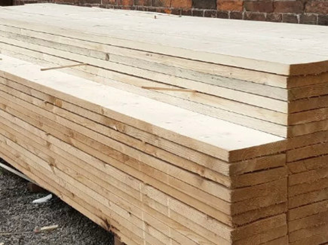 Unfinished Scaffold Boards Cut To Size Make Rustic Wooden Etsy