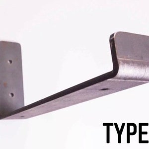 Type 2 raw steel brackets