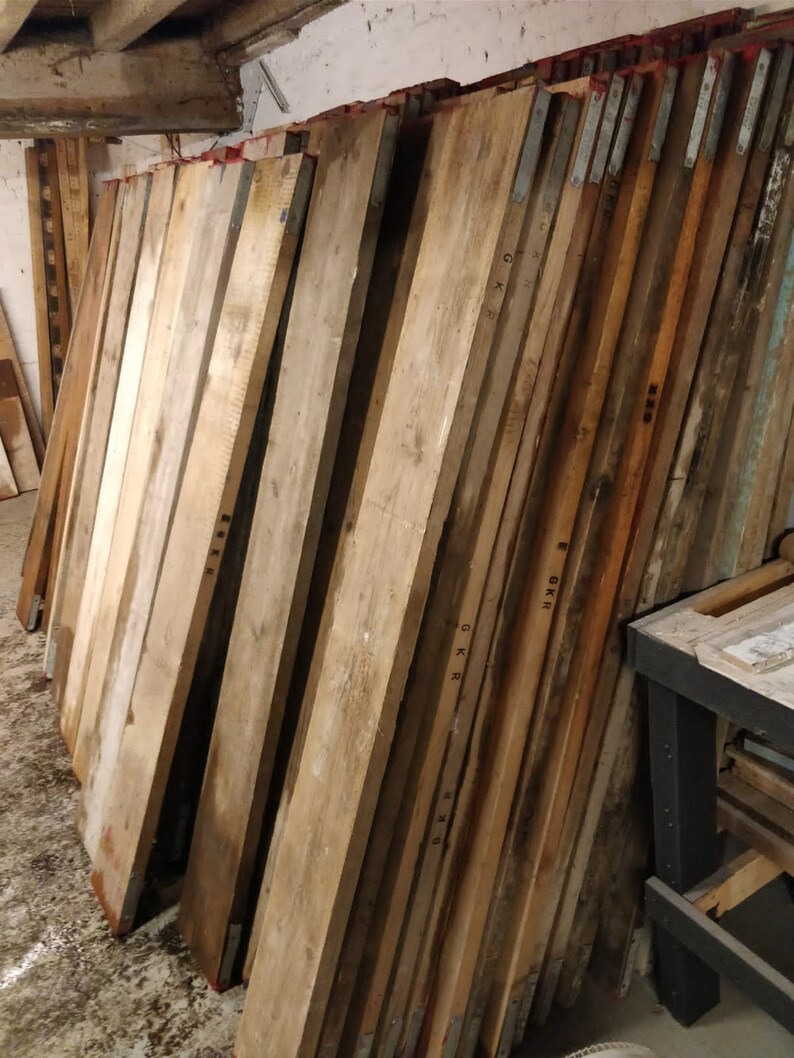 Unfinished Scaffold Boards Cut to Size Make Rustic Wooden Etsy UK