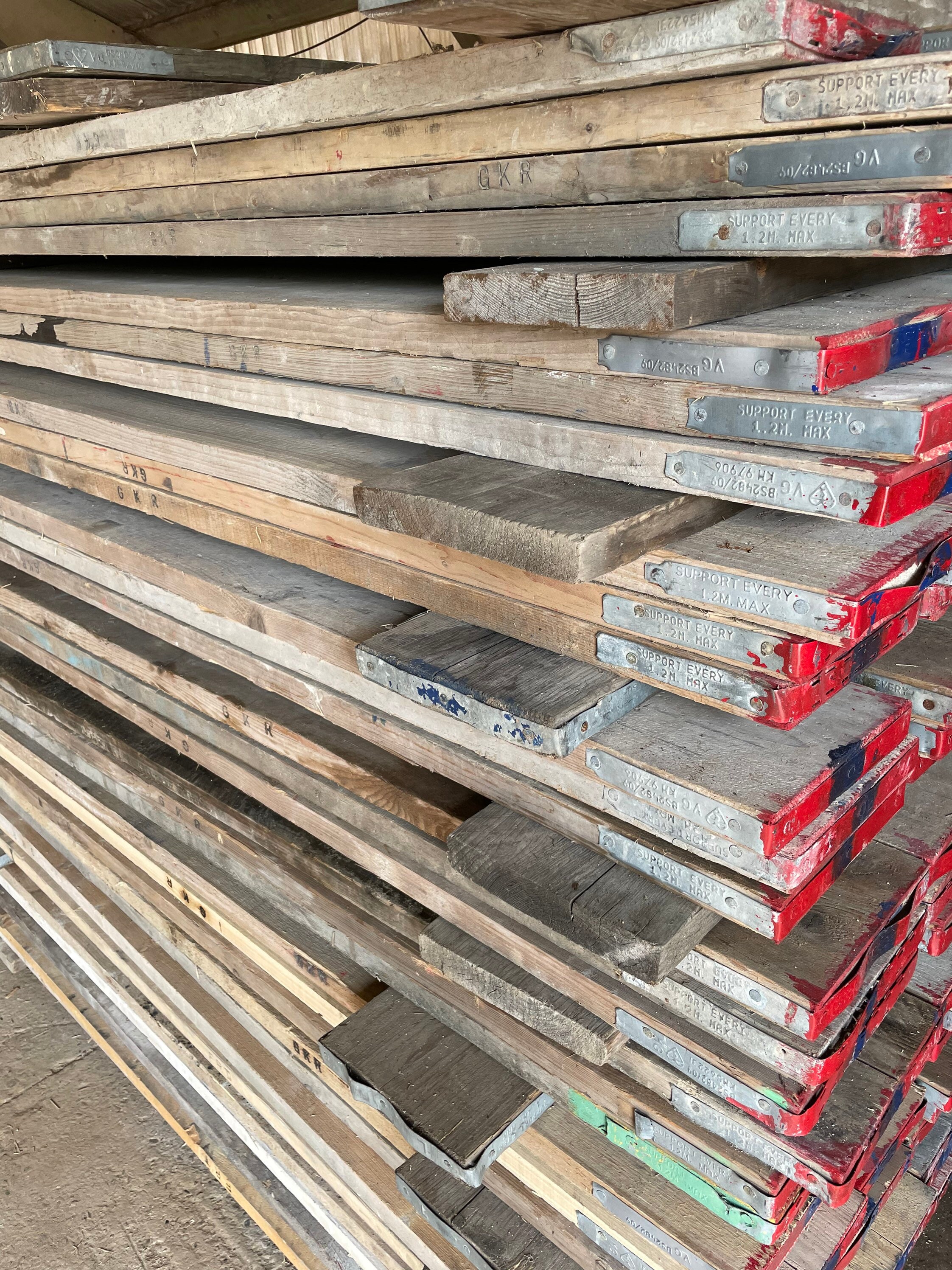 Unfinished Scaffold Boards Cut to Size Make Rustic Wooden Etsy UK