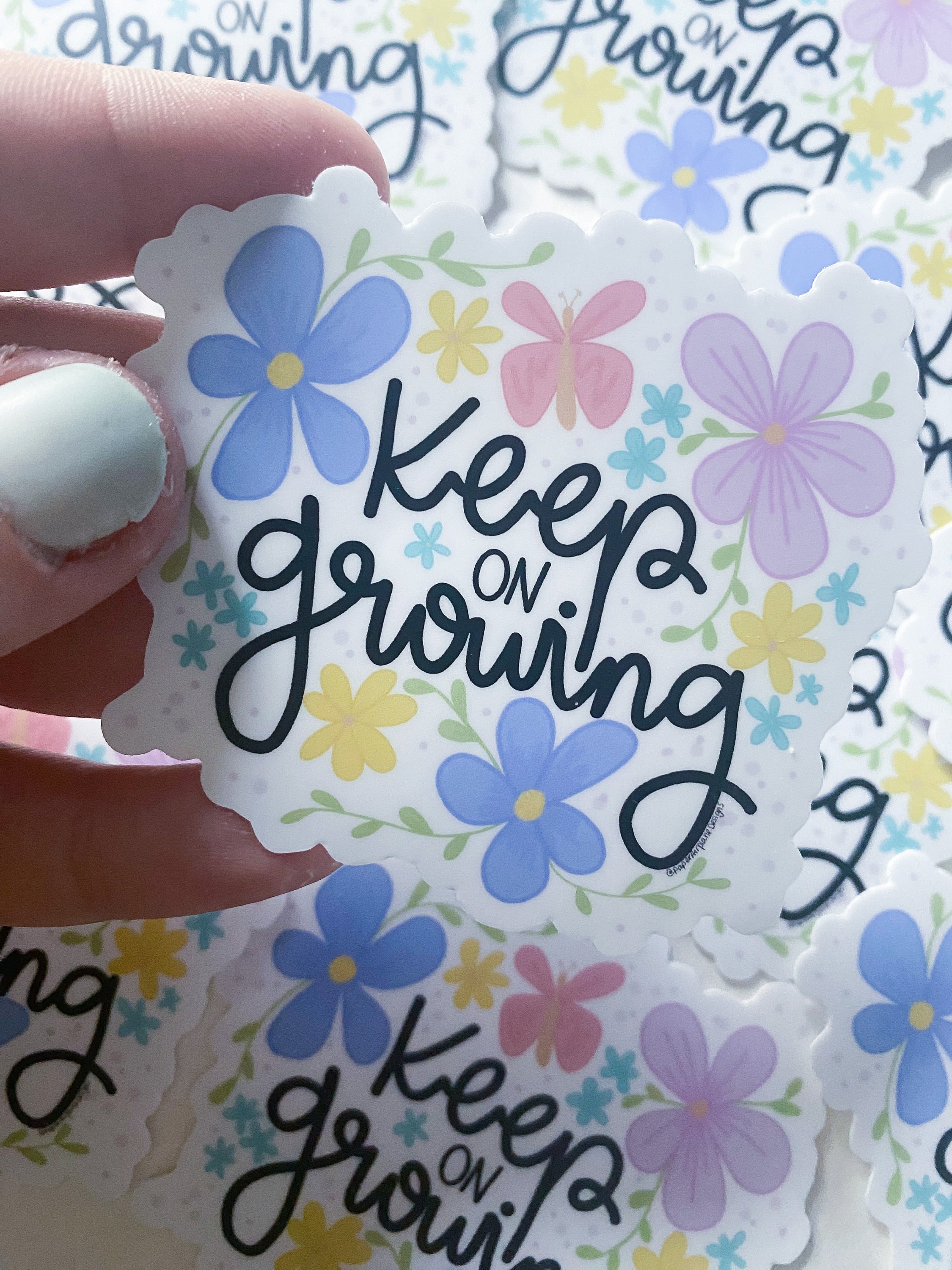 Keep Growing Sticker - Etsy