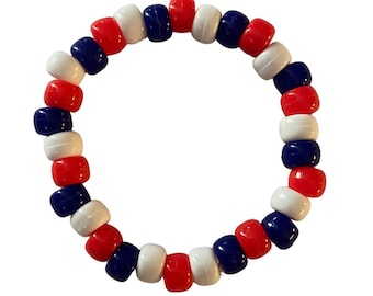Red, White, Blue Bracelet