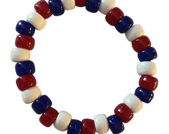 Red, White, Blue Bracelet