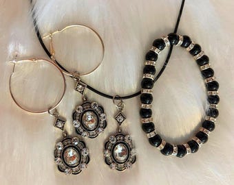 Heirloom Manor Necklace, Bracelet, Earring Set