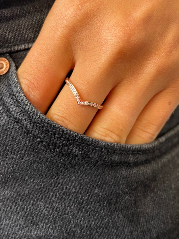 Bague chevron or new arrivals