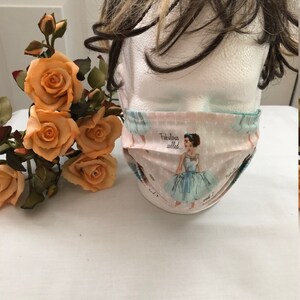 Adult with filter Puckett Handmade 100% Cotton face Mask. USA seller, quick shipping