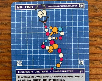 Mr. DNA - Magic the Gathering Proxy Card (based on Morophon, the Boundless)