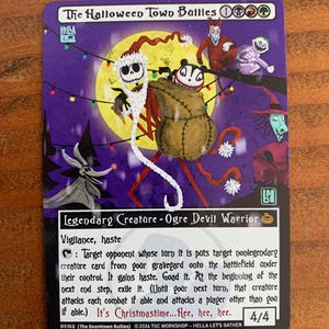 Proxy Karte The Halloween Town Bullies - Magic the Gathering (basierend auf The Beamtown Bullies)