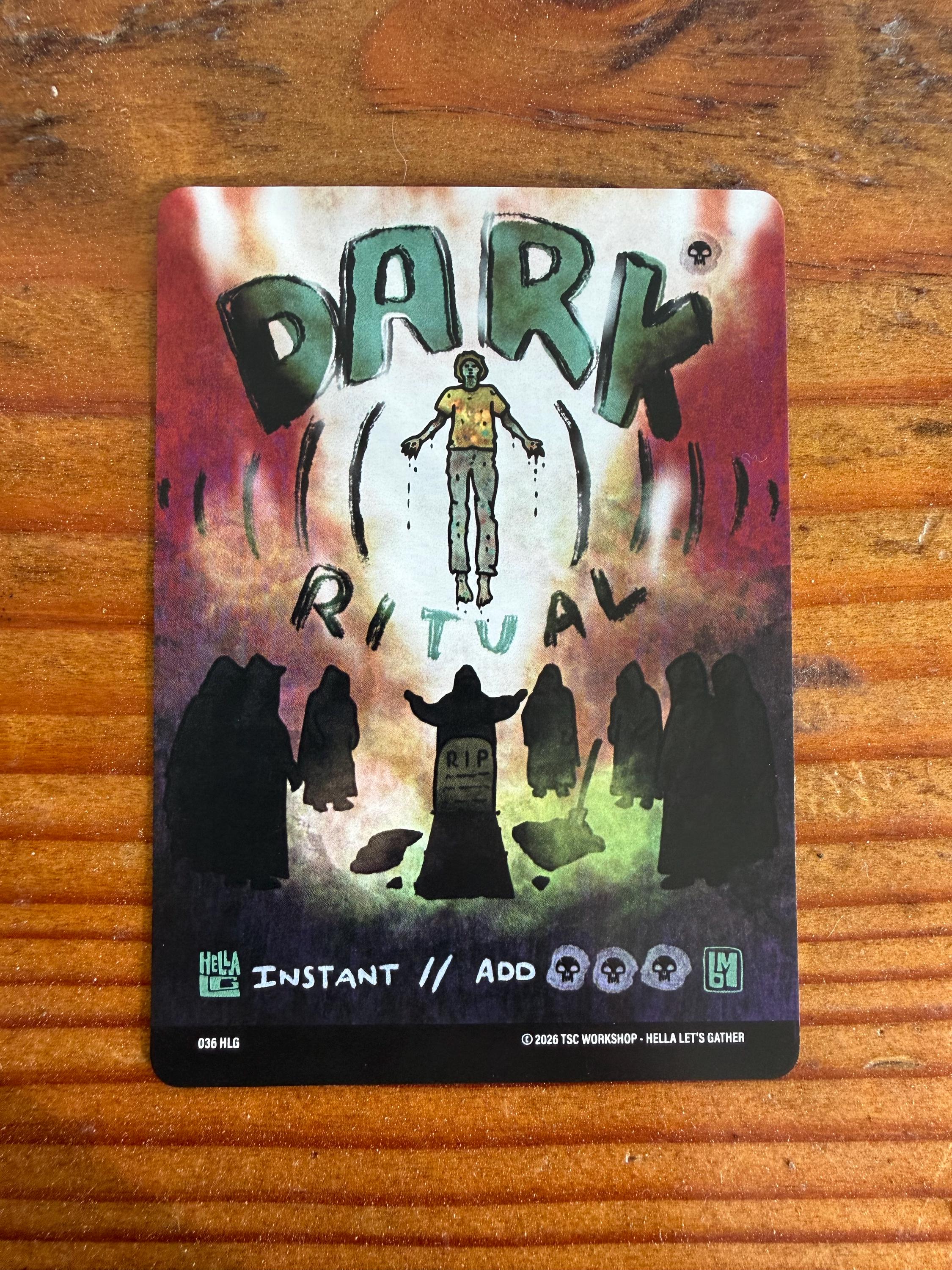Dark Ritual Proxy - Etsy