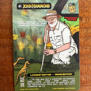 John Hammond - Magic the Gathering Proxy Card (gebaseerd op Oviya, Automech Artisan)
