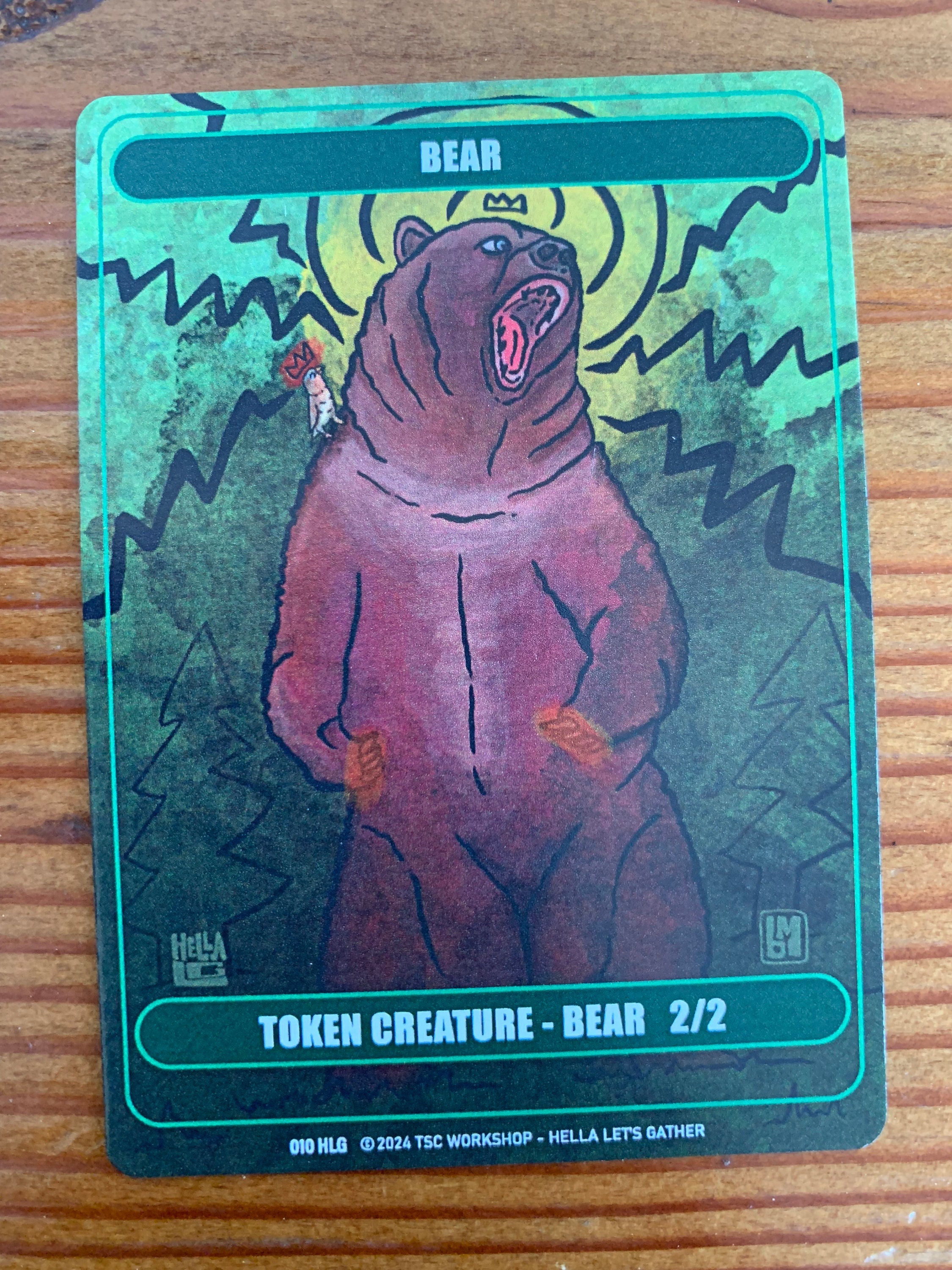 Bear Token Creature - Mtg Proxy Card - Etsy Bear Token Creature - Mtg Proxy Card - Etsy