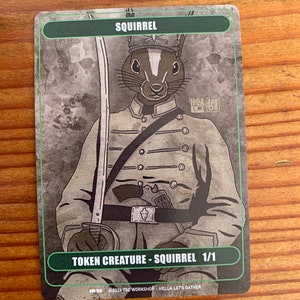 Squirrel Token - Magic the Gathering Proxy Card