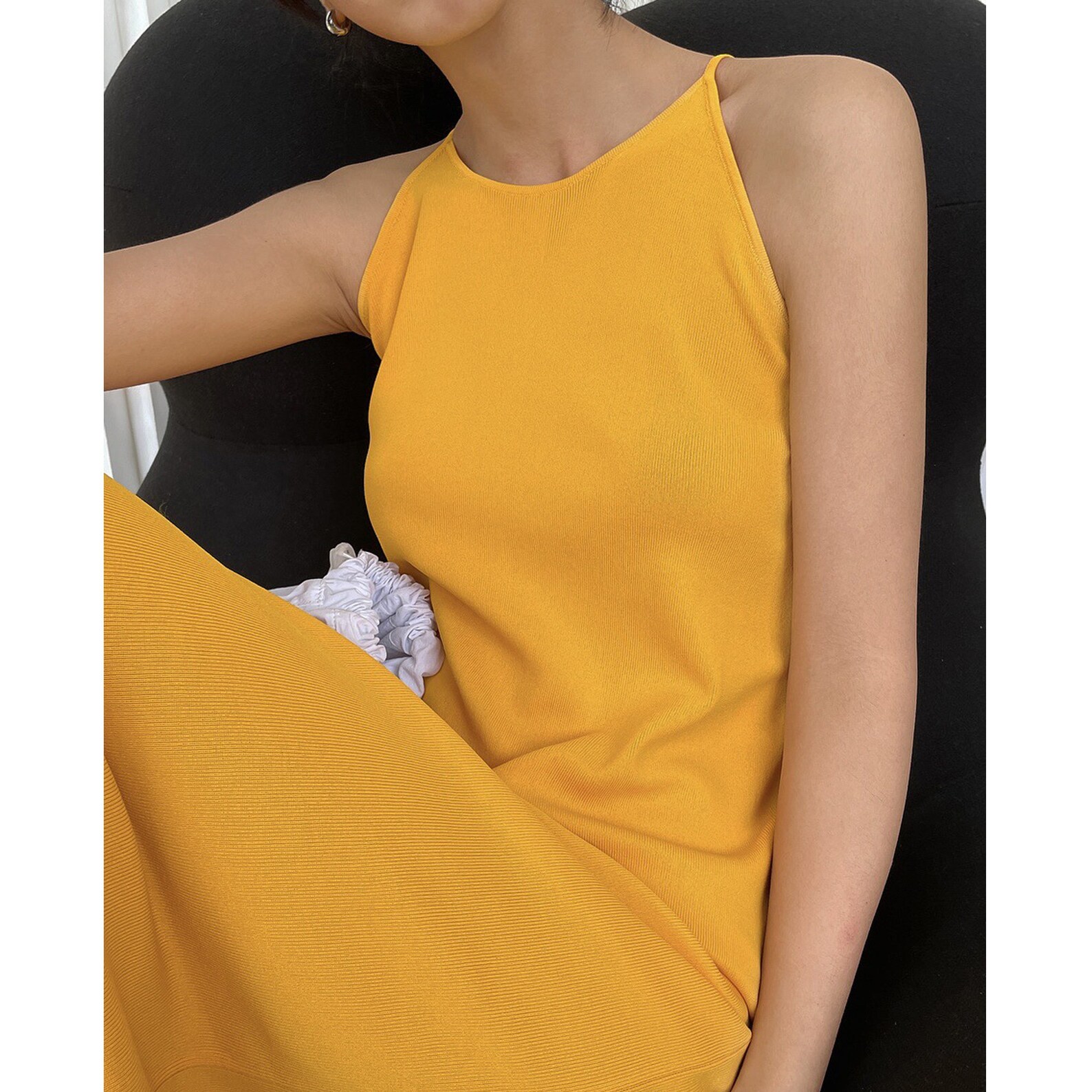 Minimalist Long Slip Dress Drape Well Soft Sheath Slip Dress Etsy