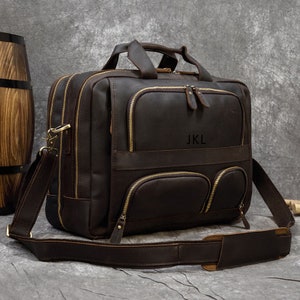 Handmade Full Grain Distressed Leather Briefcase, Men Messenger Bag, Leather Handbag Men Shoulder Crossbody Bag Handbag, Best Father's Gift