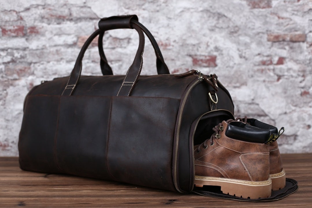 Handmade Waxed Canvas Duffle Bag – DE COSIMO ITALY