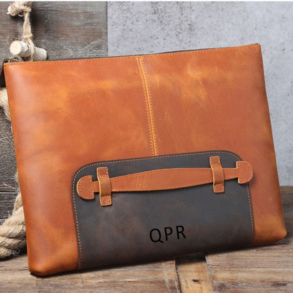 Leather Laptop Bag Etsy