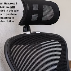 Headrest Mount/clamp for Herman Miller Aeron 