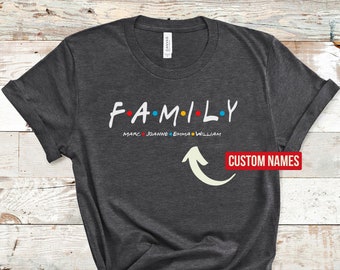 Tee shirt nom de famille sale