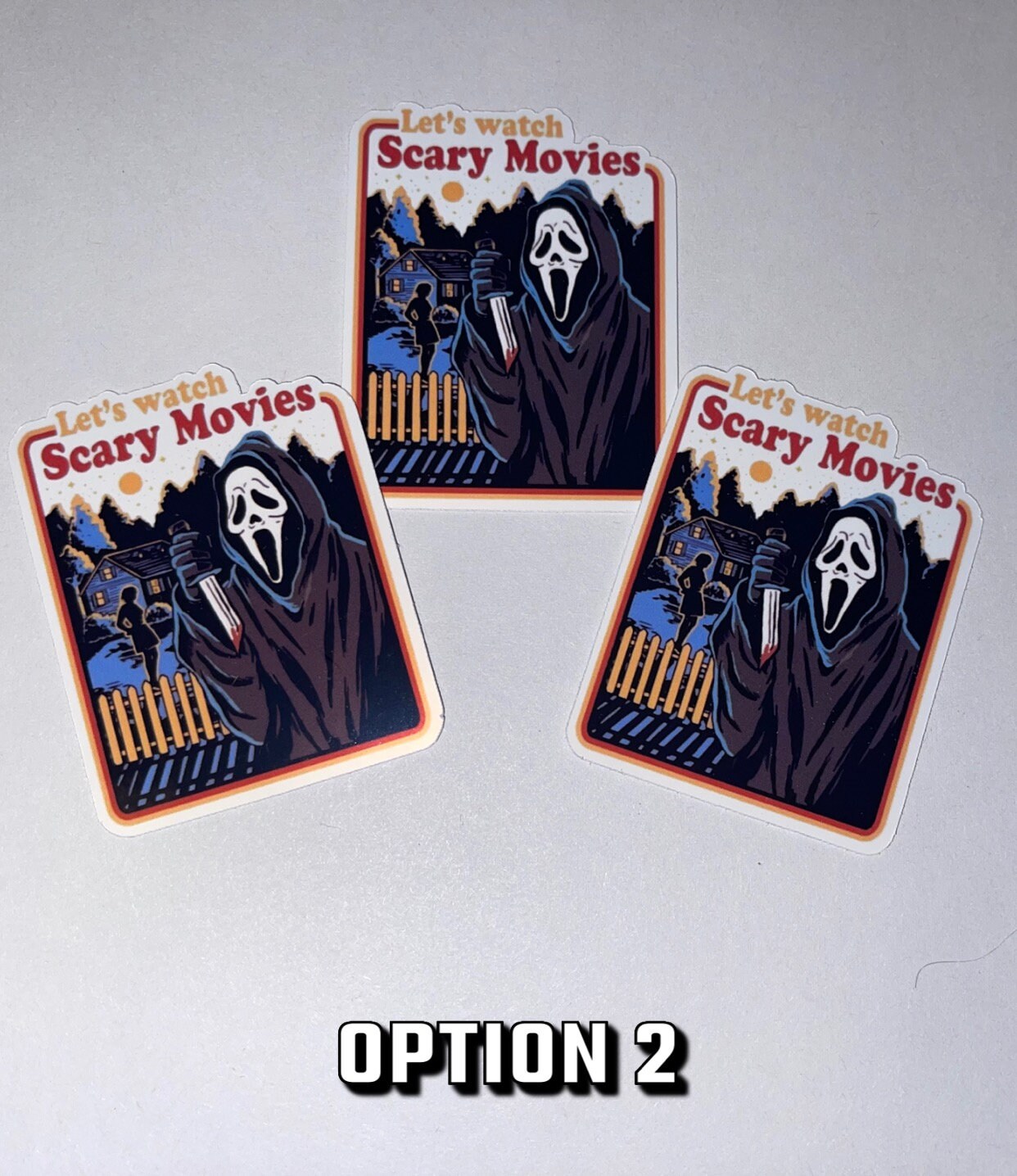 Horror Movie Sticker - Etsy