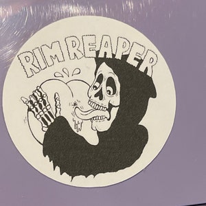 Rim Reaper Sticker (not Vinyl). Holographic, and Glossy - Etsy