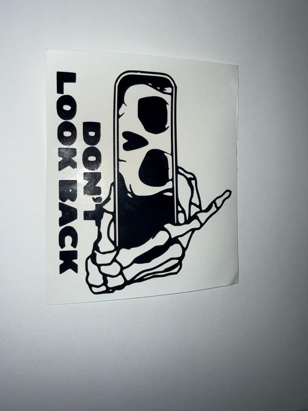 Don’t Look Back Decal (vinyl) - Etsy