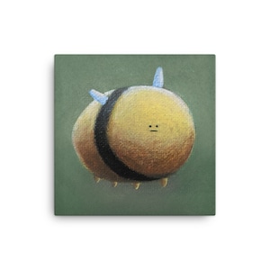 Cuadro - Tiny Bee (forma cuadrada)