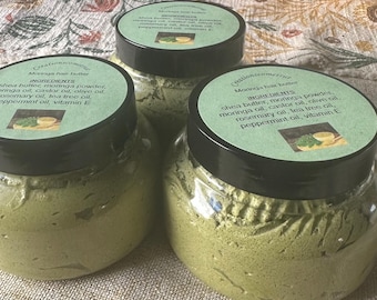 Moringa whipped organic hair  butter