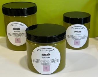 All natural herbal hair pomade