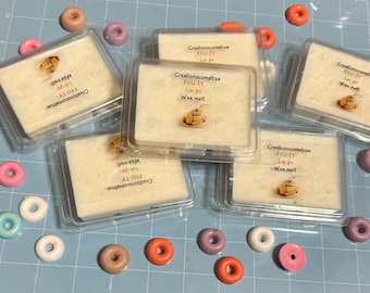 Fruity cereal  organic wax melt