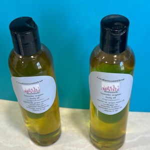 homemade organic lavender body oil