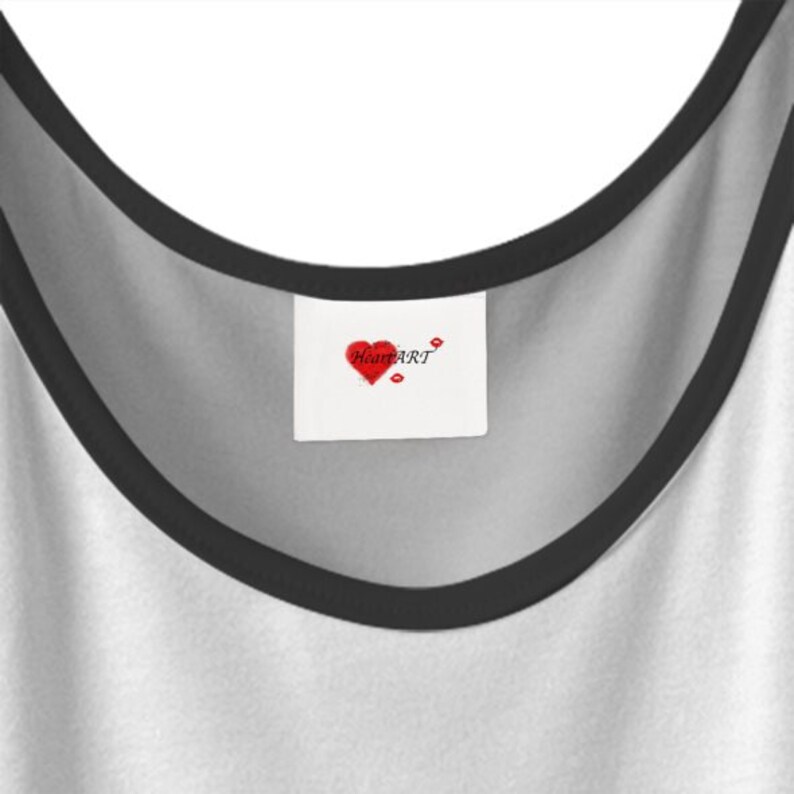 Womens Red Lipstick Vest