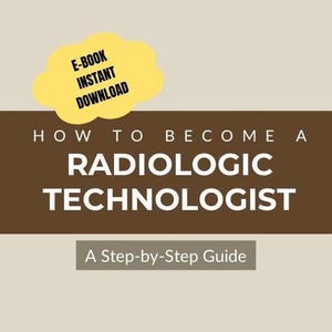 Strahlentechniker Karriere-Leitfaden | Radiologie Tech E-Book (Digitaler Download)