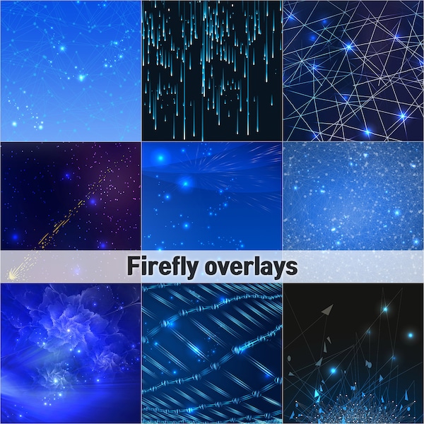 Firefly overlays Clipart,diagonal,Round,Geometry,Tangled,dot,triangle,rope,wire,Flower,abstract,night sky,shimmering Rain,light overlays