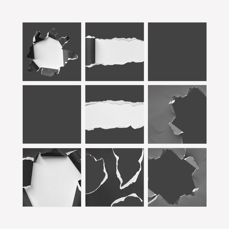 Wrapping Paper Ripped Template Ripped Paper Templates Paper, Worn Digital Background Templates ...