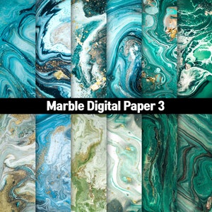 Marble Digital Paper3, marble textures, instant download