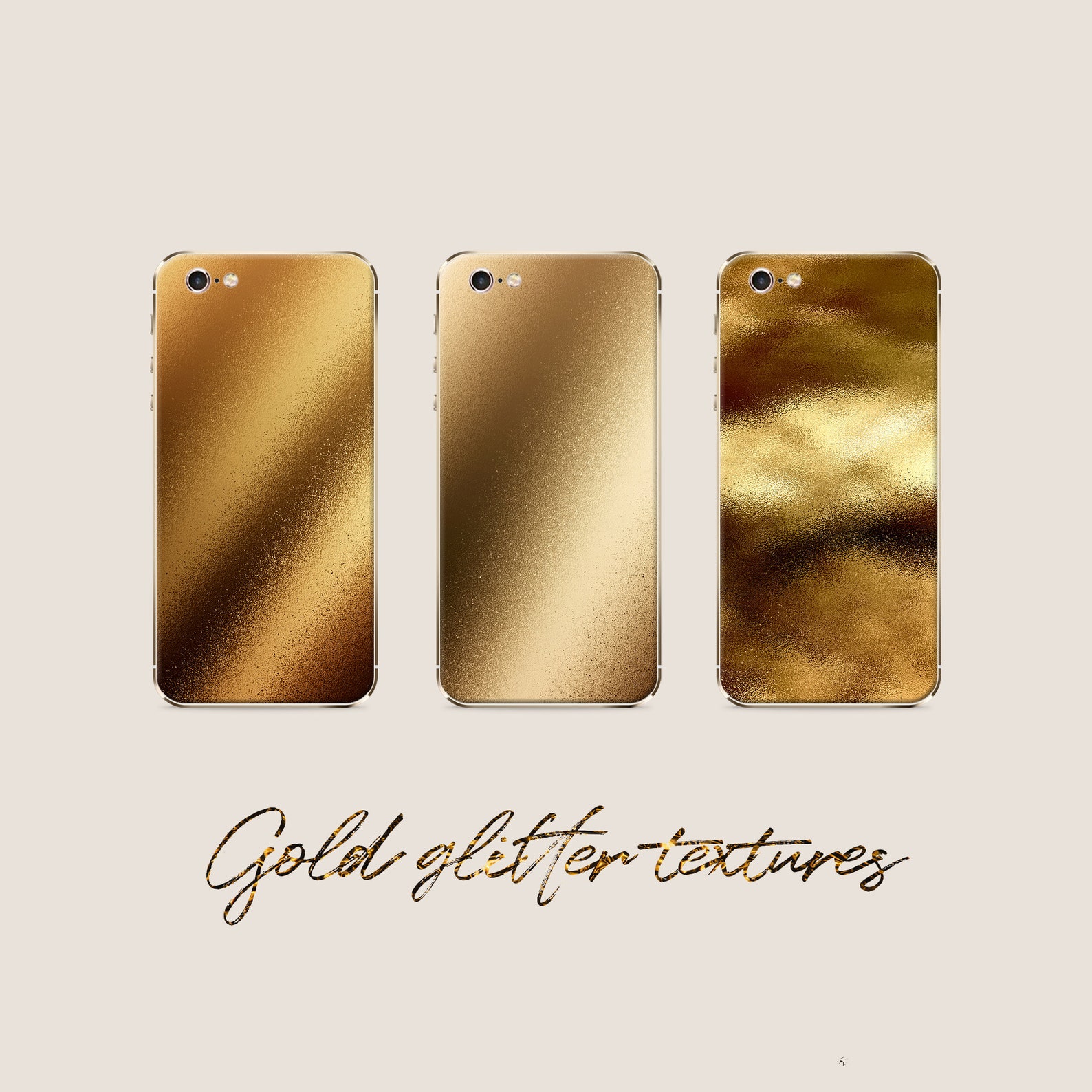 Gold Foil Digital Paper Gold Textures Gold Foil Textures - Etsy