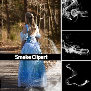 Magic Smoke Overlays, Smoke Clipart, Transparent PNG files, Colorful Smoke, Fog Photo Overlay, Real Smoke, Digital Smoke