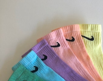 nike socks pastel